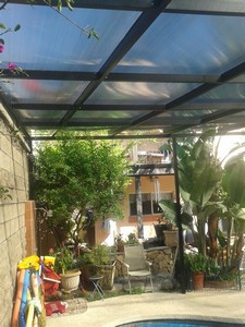 tubular 3x2 con policarbonato