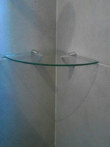 repisa para baño