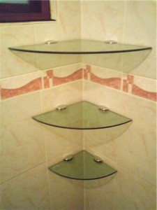 repisas para baño 