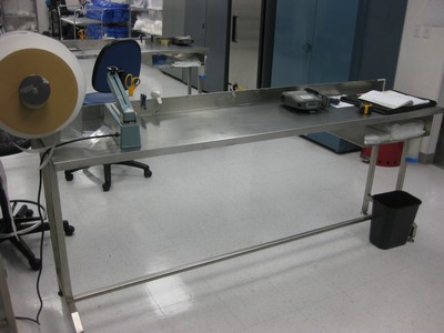 mesa de acero inoxidable 