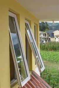 ventana proyeccion con vidrio 1/4 verde